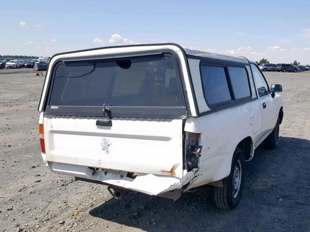 JT4RN81A3N0091531 - 1992 TOYOTA PICKUP 1/2 WHITE photo 4