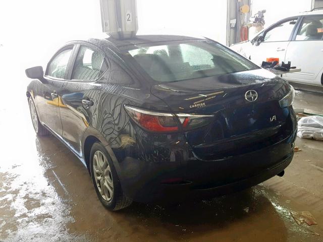 3MYDLBZV6GY122219 - 2016 TOYOTA SCION IA BLACK photo 3