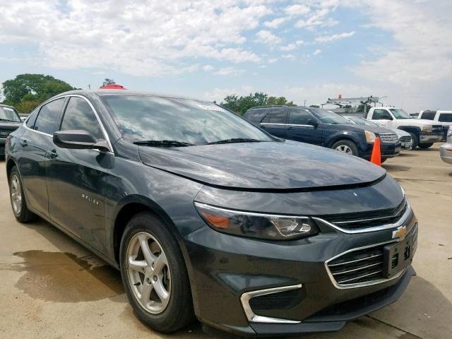 1G1ZB5ST7HF128193 - 2017 CHEVROLET MALIBU LS GRAY photo 1