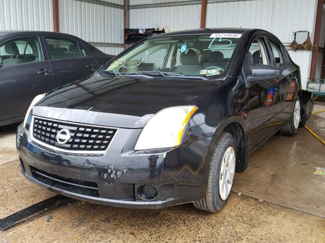 3N1AB61E78L757507 - 2008 NISSAN SENTRA 2.0 BLACK photo 2