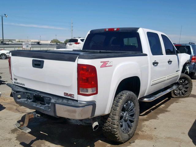 2GTEC13C381163802 - 2008 GMC SIERRA C15 WHITE photo 4