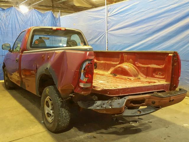 2FTRF17234CA22043 - 2004 FORD F-150 HERI RED photo 3