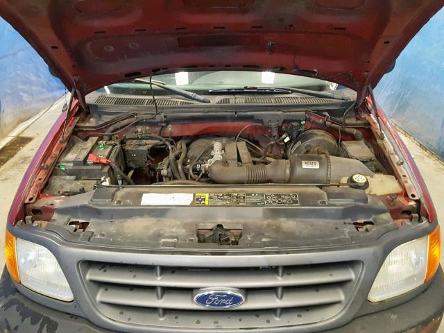 2FTRF17234CA22043 - 2004 FORD F-150 HERI RED photo 7