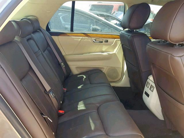 1G6KP5ES5BU138742 - 2011 CADILLAC DTS PLATIN GOLD photo 6