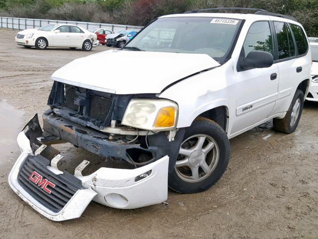 1GKDT13S142412020 - 2004 GMC ENVOY WHITE photo 2