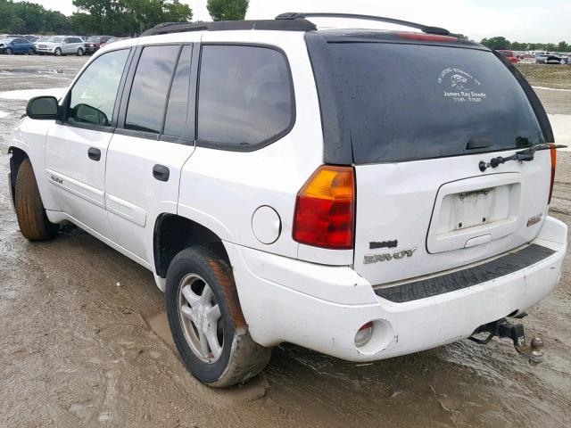 1GKDT13S142412020 - 2004 GMC ENVOY WHITE photo 3