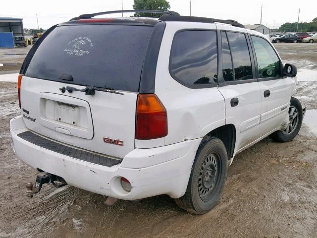 1GKDT13S142412020 - 2004 GMC ENVOY WHITE photo 4