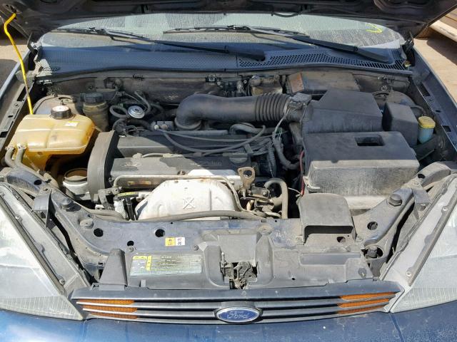 3FAFP37363R163320 - 2003 FORD FOCUS ZX5 BLUE photo 7