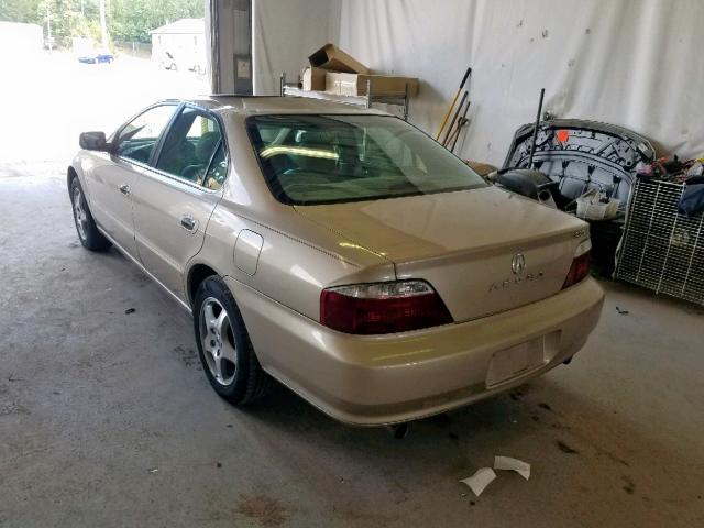 19UUA56613A018143 - 2003 ACURA 3.2TL GOLD photo 3