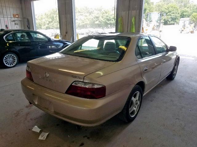 19UUA56613A018143 - 2003 ACURA 3.2TL GOLD photo 4