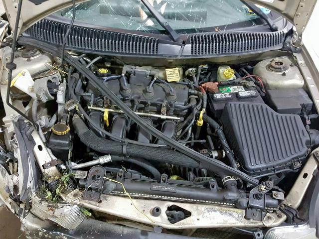 1B3ES56C22D632493 - 2002 DODGE NEON ES GOLD photo 7