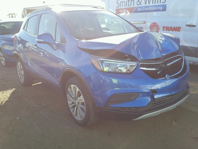 KL4CJESB3HB030934 - 2017 BUICK ENCORE PRE BLUE photo 1