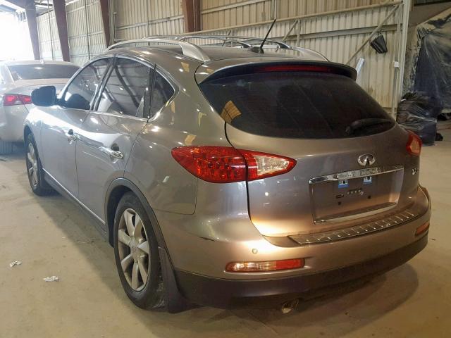 JN1AJ0HR5AM757932 - 2010 INFINITI EX35 BASE SILVER photo 3