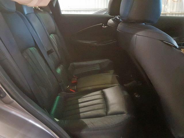 JN1AJ0HR5AM757932 - 2010 INFINITI EX35 BASE SILVER photo 6