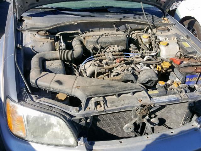 4S4BT62C456103979 - 2005 SUBARU BAJA SPORT BLUE photo 7