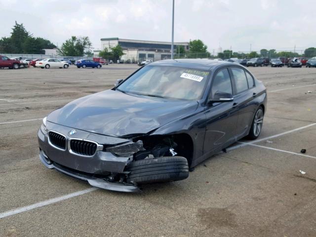 WBA3B9C52DJ899332 - 2013 BMW 335 XI GRAY photo 2