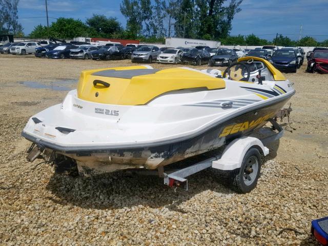 CEC41705C404 - 2004 BOMBARDIER SEADOO WHITE photo 4