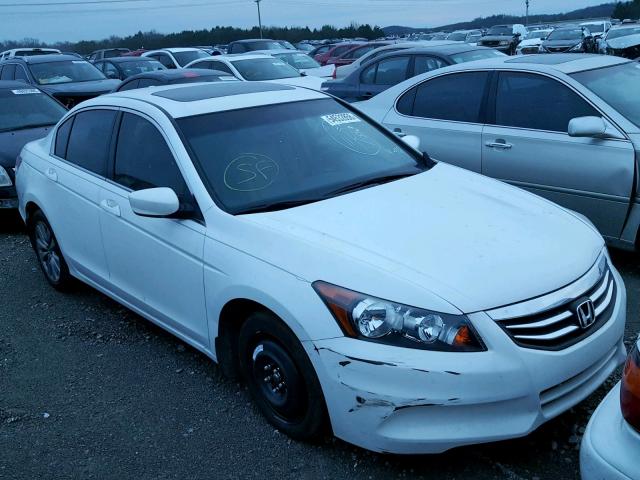 1HGCP2F84CA046058 - 2012 HONDA ACCORD EXL WHITE photo 1