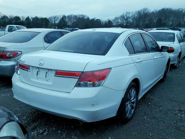 1HGCP2F84CA046058 - 2012 HONDA ACCORD EXL WHITE photo 4