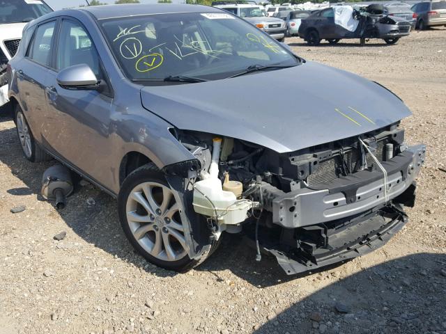 JM1BL1K53B1498027 - 2011 MAZDA 3 S GRAY photo 1