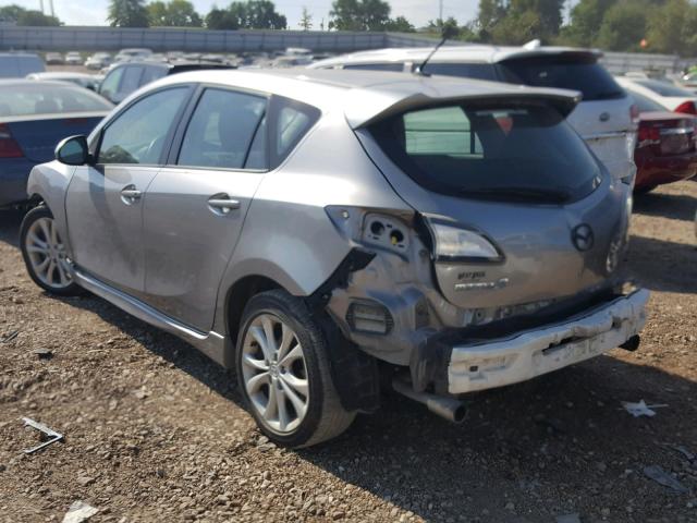 JM1BL1K53B1498027 - 2011 MAZDA 3 S GRAY photo 3