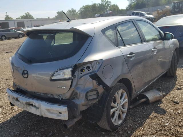 JM1BL1K53B1498027 - 2011 MAZDA 3 S GRAY photo 4