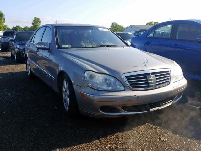 WDBNG84J73A350032 - 2003 MERCEDES-BENZ S 500 4MAT SILVER photo 1