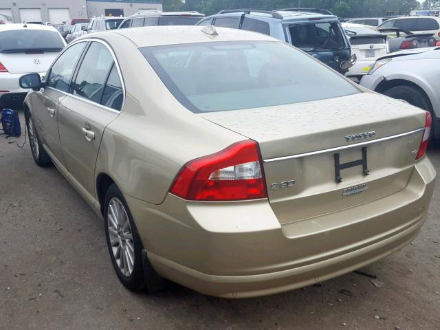 YV1AS982071037444 - 2007 VOLVO S80 3.2 TAN photo 3