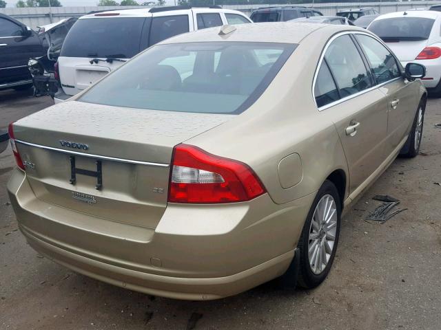 YV1AS982071037444 - 2007 VOLVO S80 3.2 TAN photo 4