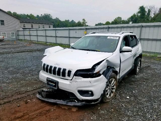 1C4PJMLX3KD230686 - 2019 JEEP CHEROKEE L WHITE photo 2