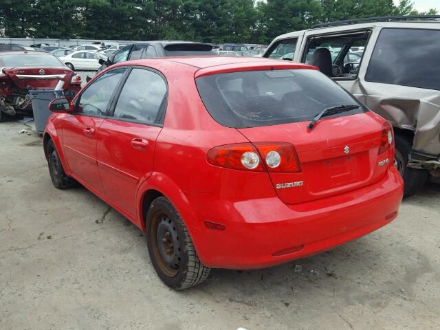 KL5JD66Z26K474164 - 2006 SUZUKI RENO RED photo 3