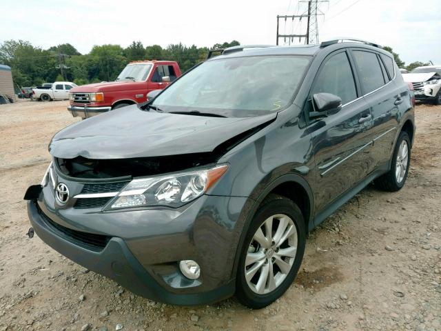 2T3YFREV7FW162433 - 2015 TOYOTA RAV4 LIMIT GRAY photo 2