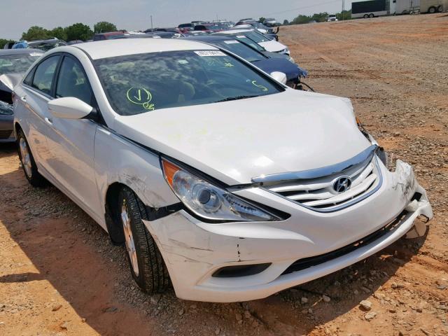 5NPEB4AC8CH322375 - 2012 HYUNDAI SONATA GLS WHITE photo 1