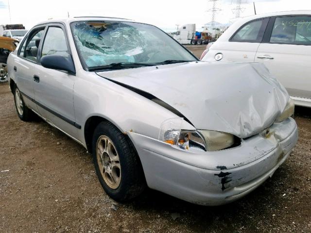 1Y1SK5481XZ440701 - 1999 CHEVROLET GEO PRIZM SILVER photo 1