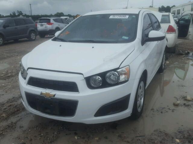 1G1JA5SH1G4151958 - 2016 CHEVROLET SONIC LS WHITE photo 1
