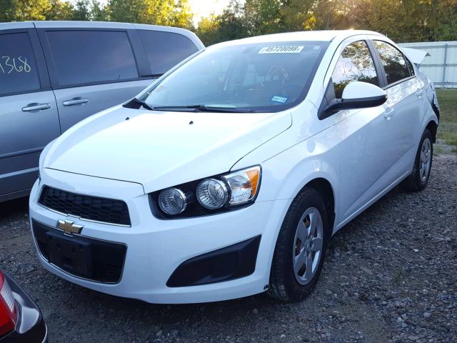 1G1JA5SH1G4151958 - 2016 CHEVROLET SONIC LS WHITE photo 2