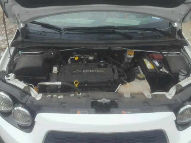 1G1JA5SH1G4151958 - 2016 CHEVROLET SONIC LS WHITE photo 7