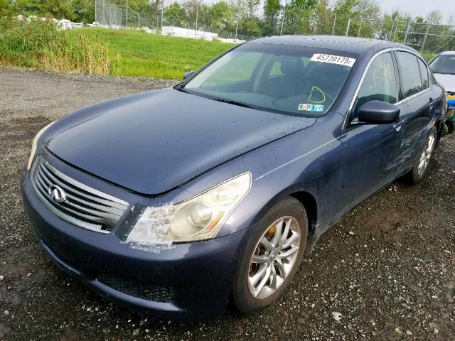 JNKCV61E79M310355 - 2009 INFINITI G37 BASE GRAY photo 2