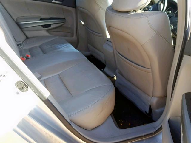 1HGCP368X9A030753 - 2009 HONDA ACCORD EXL GRAY photo 6