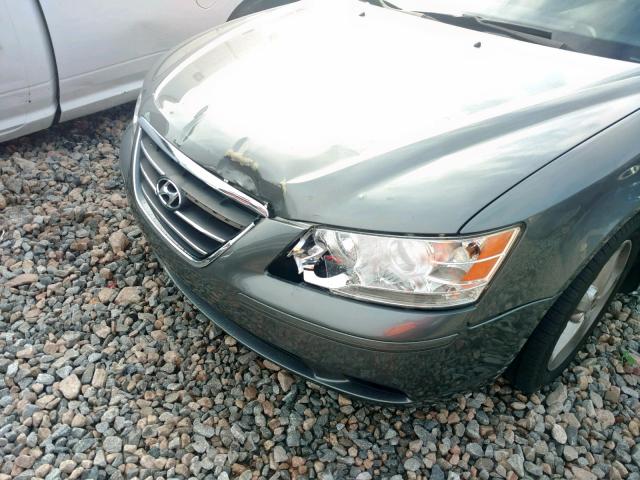 5NPET4ACXAH658264 - 2010 HYUNDAI SONATA GLS GRAY photo 9