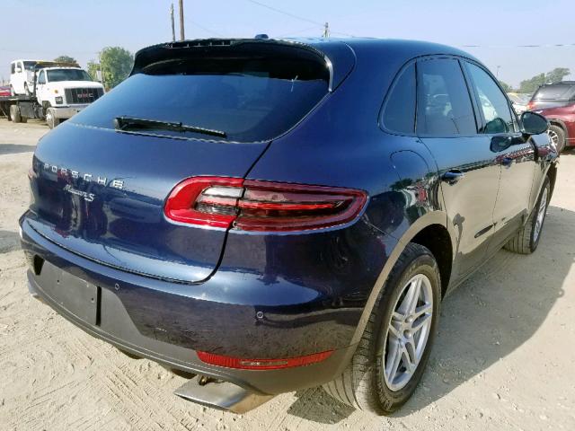 WP1AA2A5XJLB03058 - 2018 PORSCHE MACAN BLUE photo 4