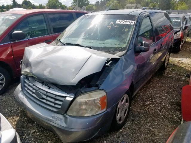 2FMZA51695BA44827 - 2005 FORD FREESTAR S BLUE photo 2