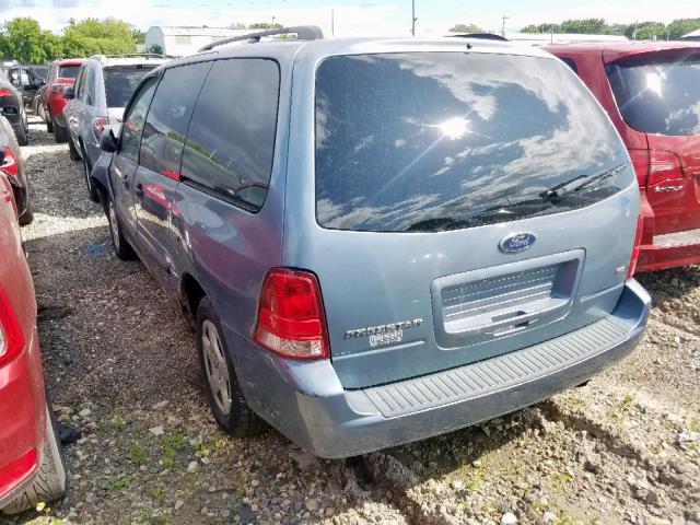 2FMZA51695BA44827 - 2005 FORD FREESTAR S BLUE photo 3