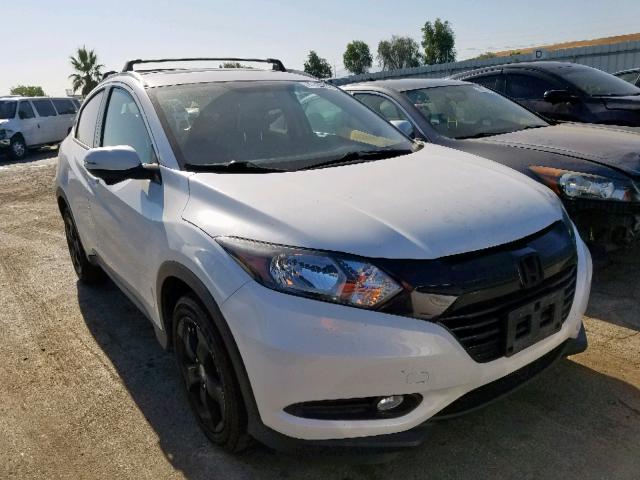 3CZRU6H71GM742554 - 2016 HONDA HR-V EXL WHITE photo 1