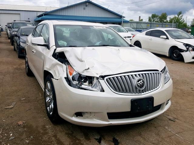 1G4GD5E38CF370354 - 2012 BUICK LACROSSE P WHITE photo 1