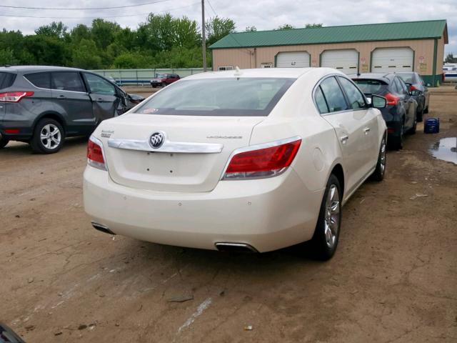 1G4GD5E38CF370354 - 2012 BUICK LACROSSE P WHITE photo 4