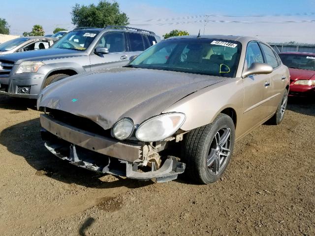 2G4WE567751234706 - 2005 BUICK LACROSSE C GOLD photo 2