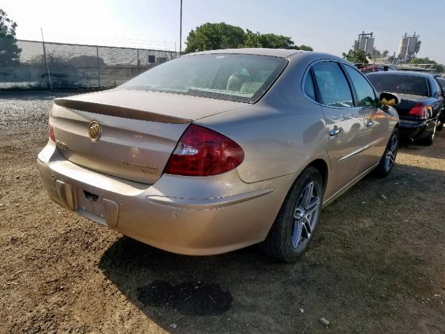 2G4WE567751234706 - 2005 BUICK LACROSSE C GOLD photo 4