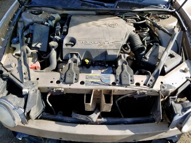 2G4WE567751234706 - 2005 BUICK LACROSSE C GOLD photo 7