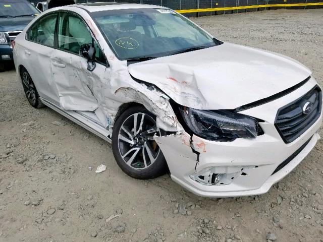 4S3BNAS69K3035168 - 2019 SUBARU LEGACY SPO WHITE photo 9